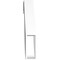 Ekena Millwork 3-in. W x 18-in. D x 18-in. H Del Monte Architectural Grade PVC Knee Brace BRCP03X18X18DEL - alternate 5